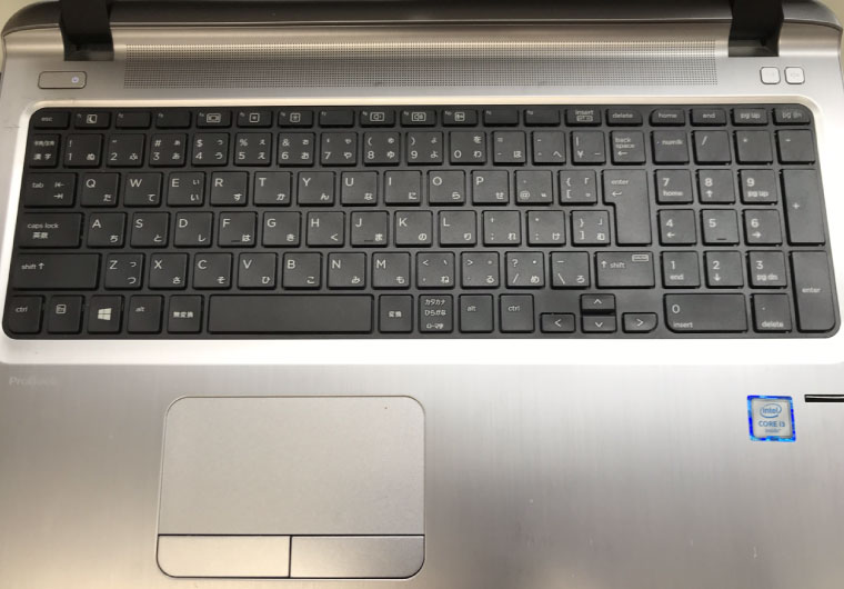 ノートパソコンのキーボード交換!