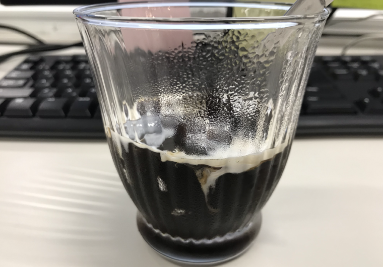 手作りコーヒーゼリー!