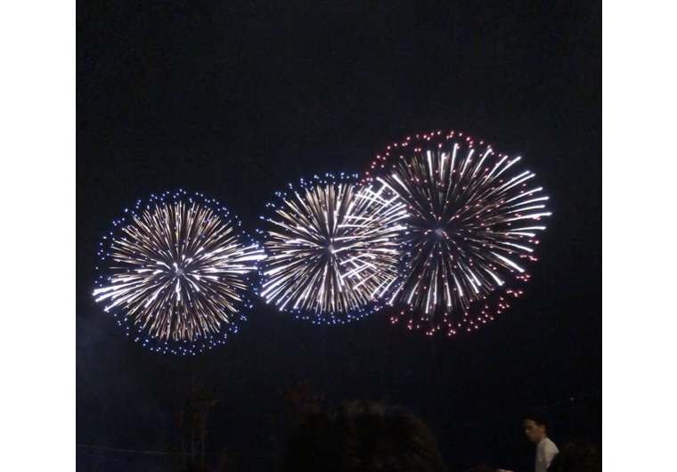 神戸の花火！