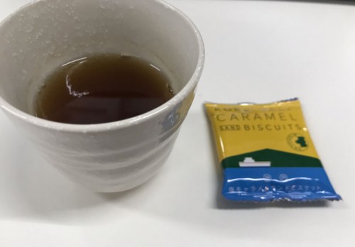 神戸塩キャラメルサンドビスケット!