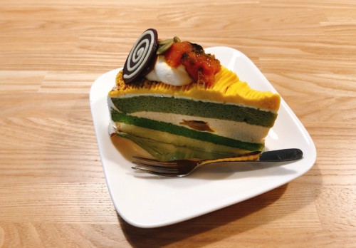 かぼちゃのケーキ！