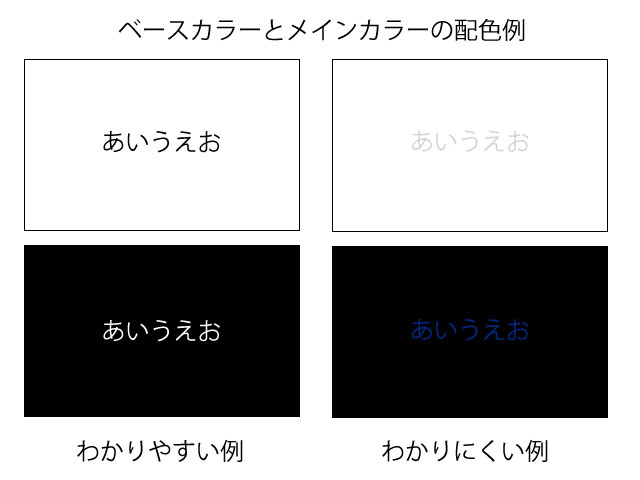 配色のバランスが取れたチラシを作るコツ！
