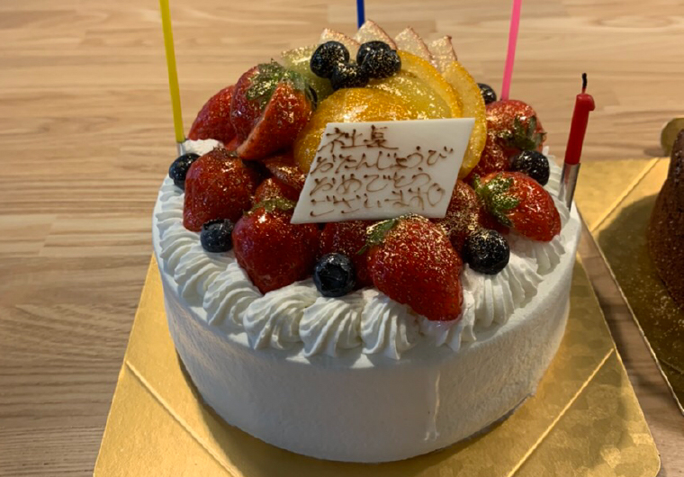 ハッピーバースデー社長!!