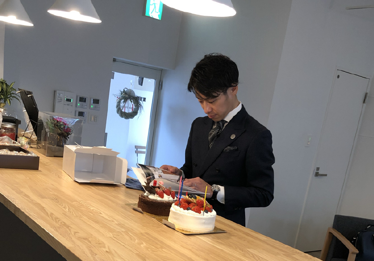 ハッピーバースデー社長!!