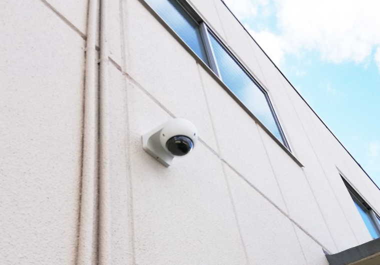 防犯カメラの設置!