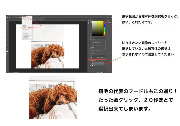 【Photoshop】　6月にアップデートされた便利機能