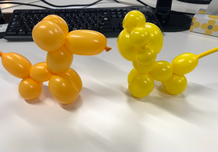 バルーンアートはじめました。