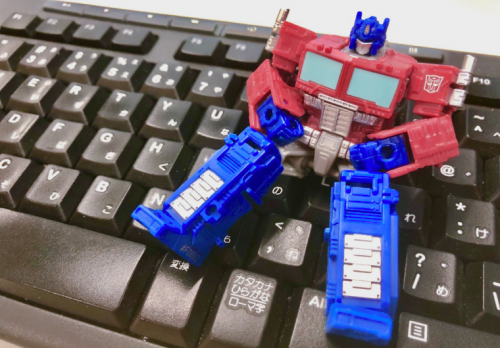 デスクの上の相棒