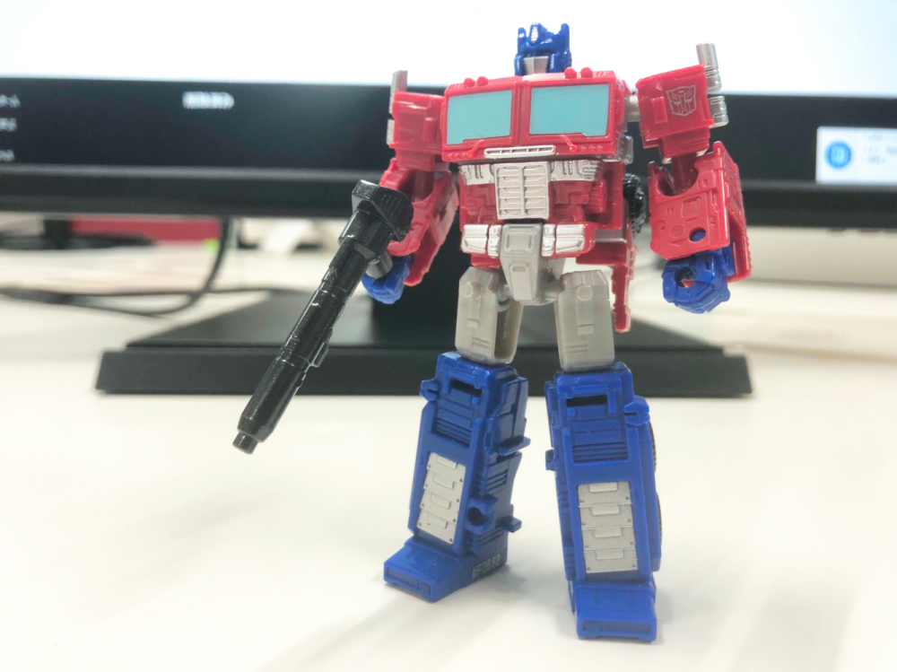 デスクの上の相棒