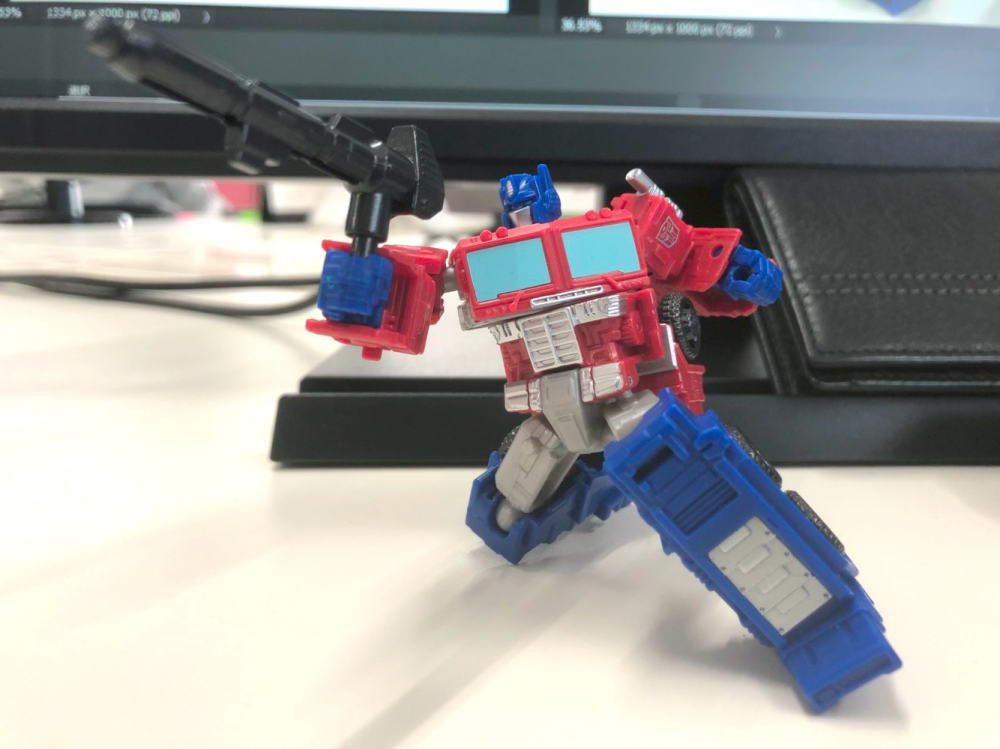 デスクの上の相棒