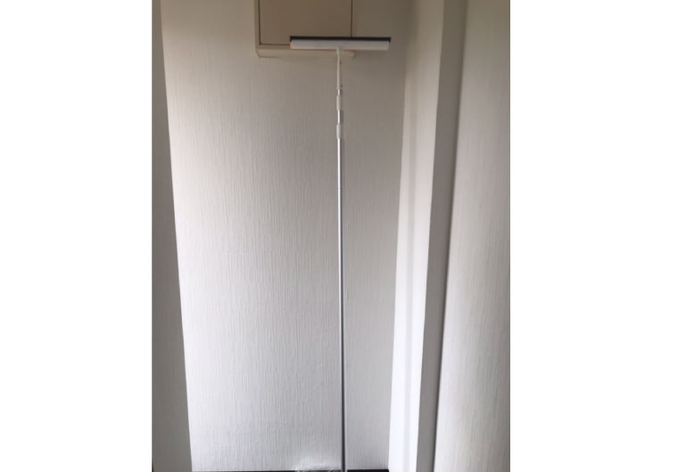 高いところもらくらくお掃除！