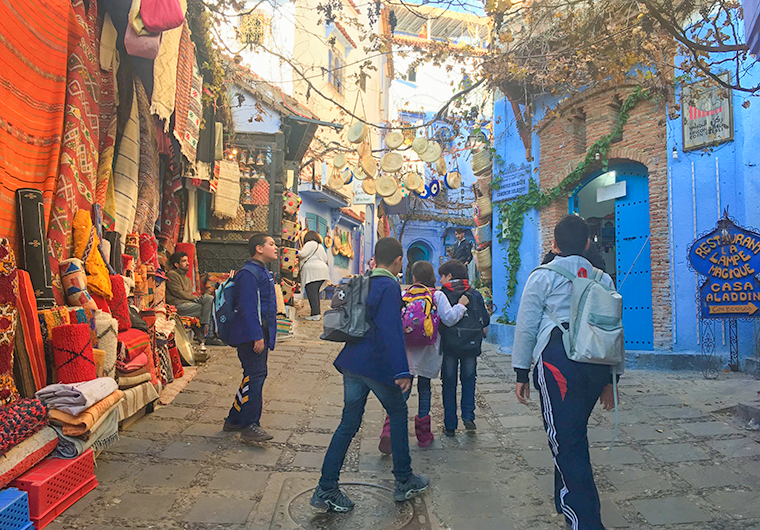 ¡Buen viaje! 世界のまち歩き⑨～シャウエン（モロッコ）