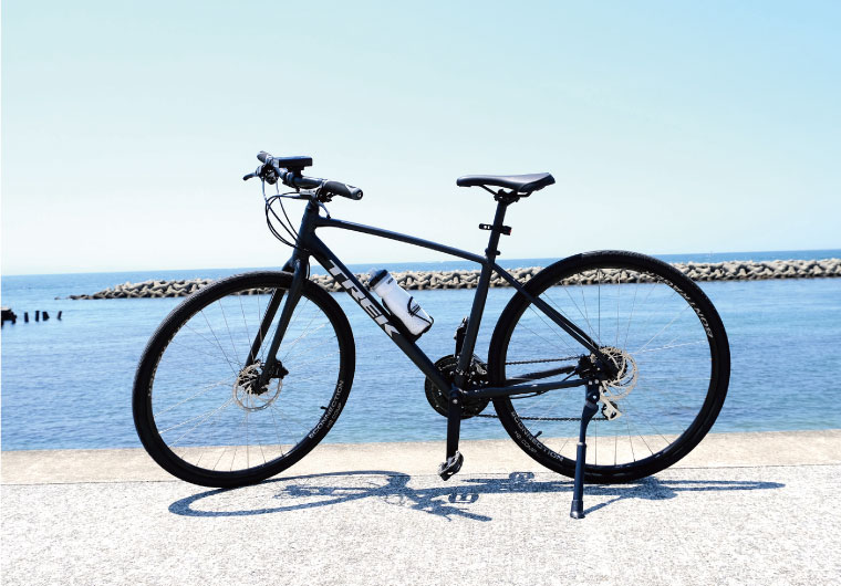 クロスバイク始めました。