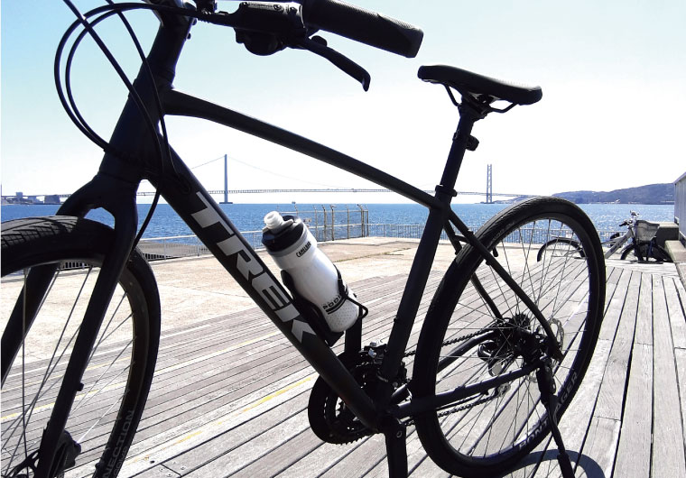 クロスバイク始めました。