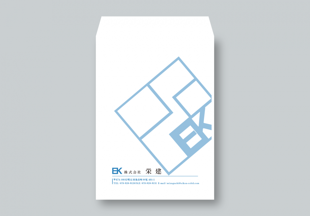 封筒（長3・角2）のデザイン